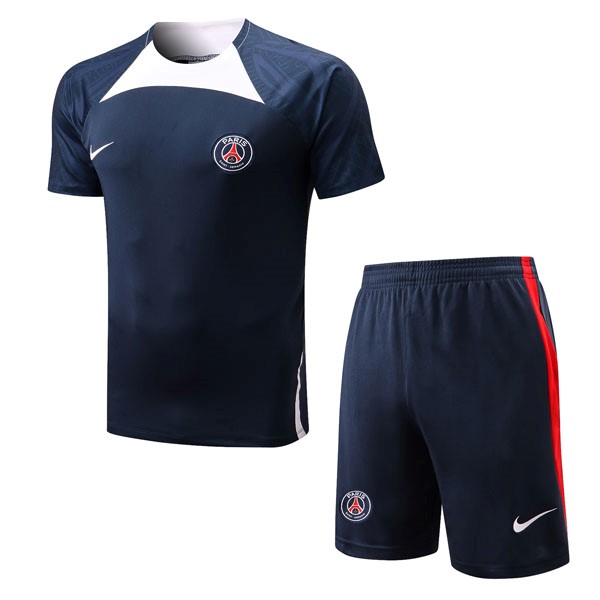 Camiseta Entrenamiento PSG Conjunto Completo 2022-2023 Azul